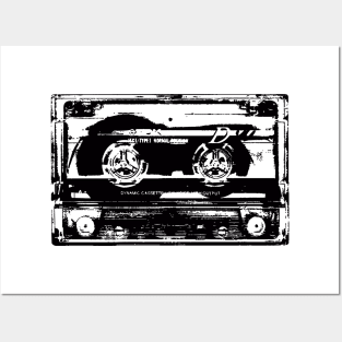 Hipster Cassette tape Posters and Art